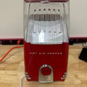 Nostalgia RHP310COKE 8-Cup Hot-Air Electric Popcorn Maker